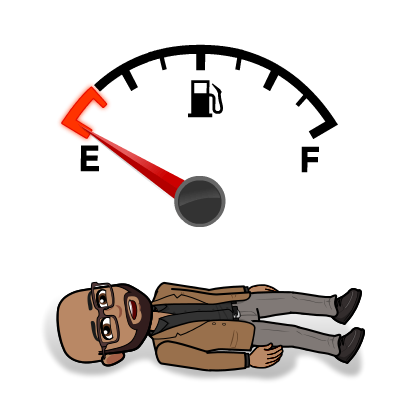 This Was Already A Budding Issue Back Then, But It - Bitmoji Tired (398x398)