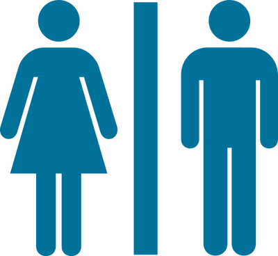It May Appear That, Because The Majority Of Patients - Male Female Icon Vector (400x368)