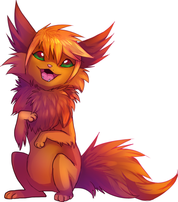 Happy Birthday Kit By Skeleion - Фурри Лисы И Волки (600x681)