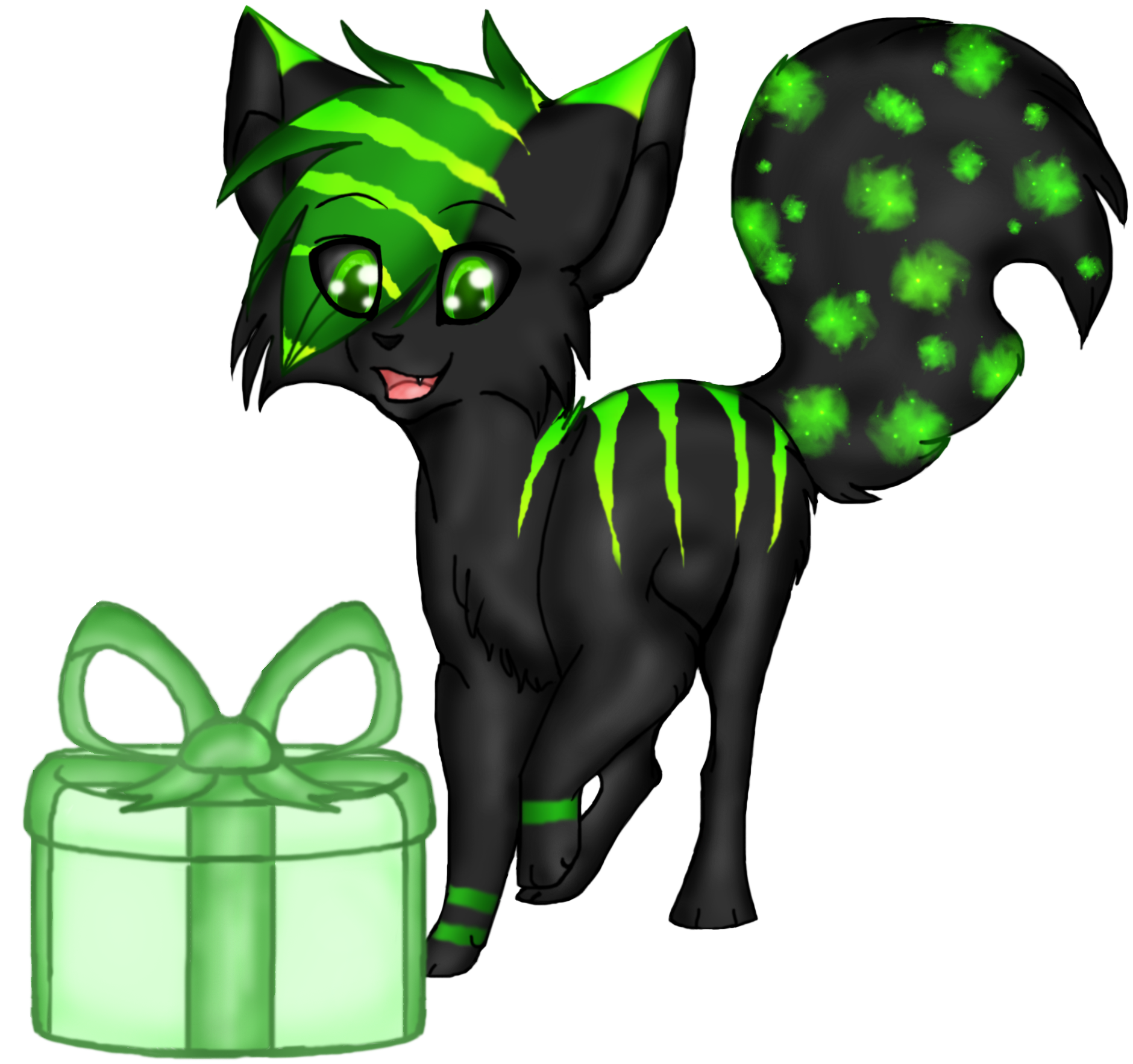 Goldenassassinwolf Happy Birthday Envy By Goldenassassinwolf - Cartoon (2000x2000)