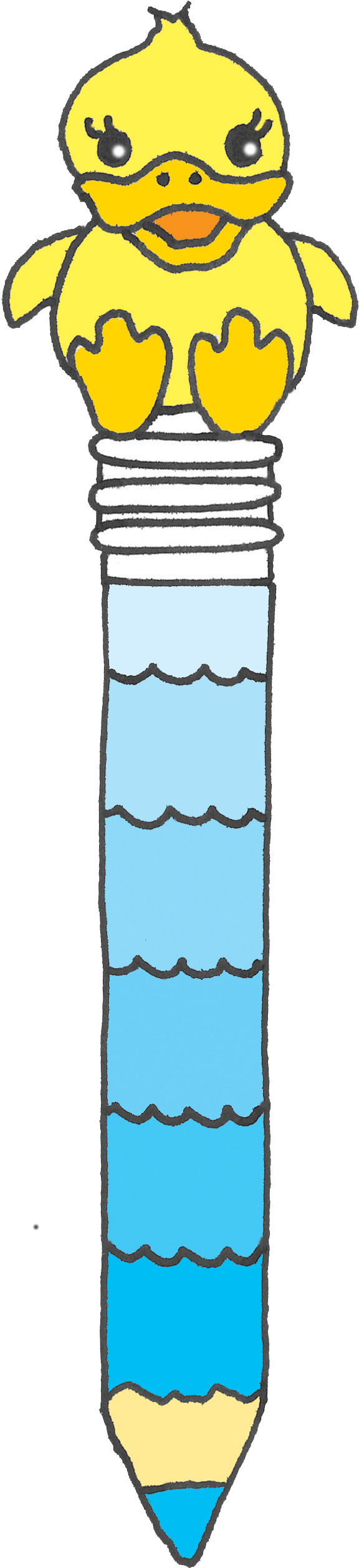 School In Color Free Clip Art At My Clipart Cafe - Clip Art (750x2625)