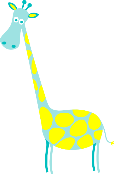 Hình Hươu Cao Cổ Dễ Thương (390x598)