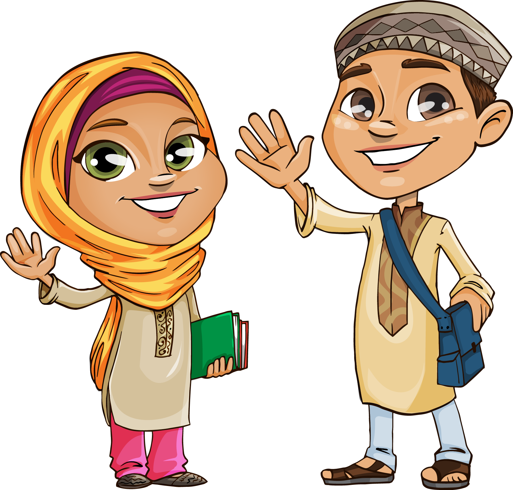 Helping Raise A Generation Of Strong American Ahmadi - Kids Islamic (1786x1707)