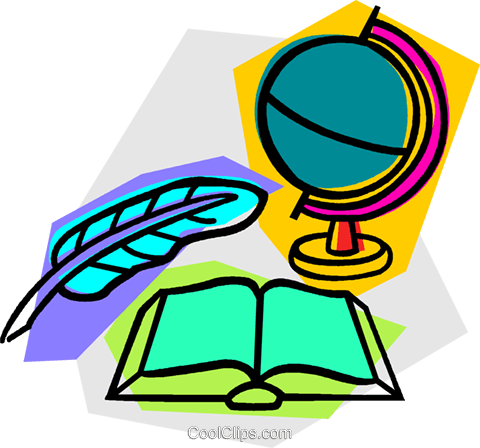 History Clipart School Project - Clip Art (480x448)