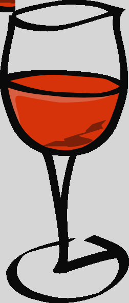 Glass Of Wine Clip Art Free Vector / 4vector Wine Glass - Wine Glass Clip Art (252x591)