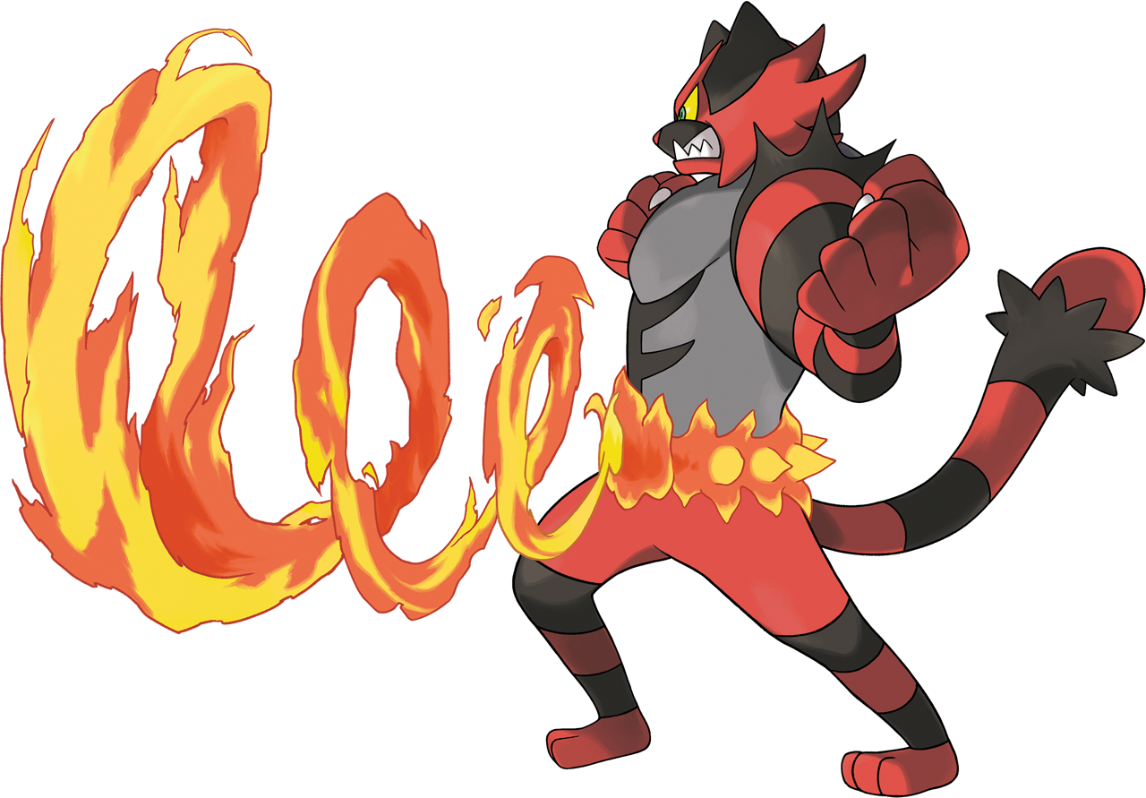 665kib, 1280x891, 727incineroar Z-move Artwork - Trained What I Expected (1280x891)