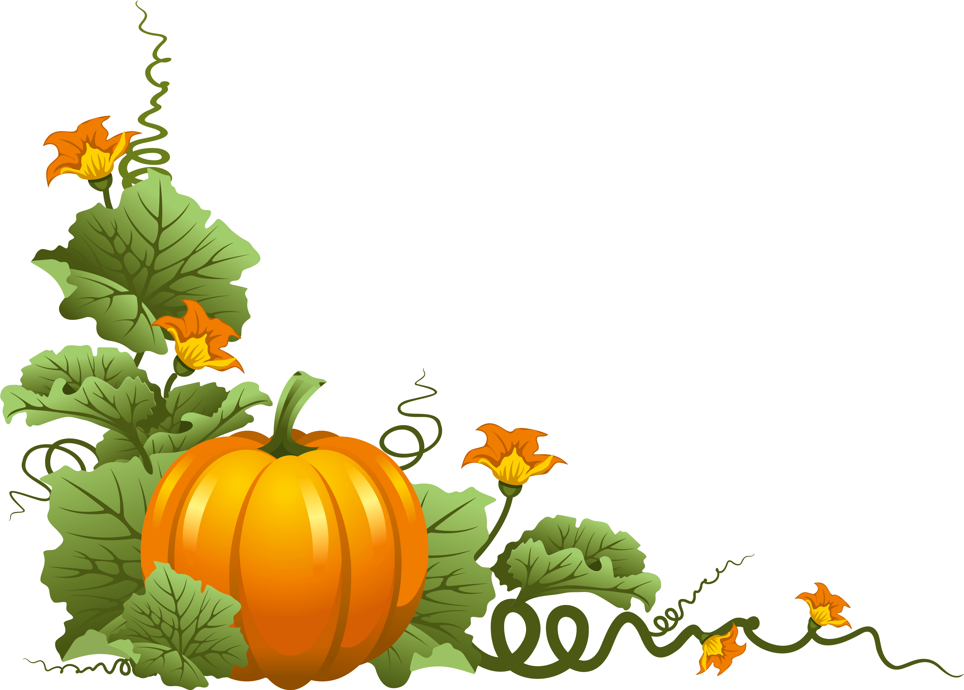 Vegetables Clip Art At Clker - Transparent Thanksgiving (3554x2619)