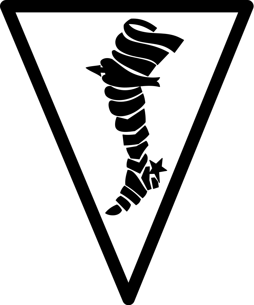 Ensign Of The 97ª Squadriglia Of The Italian Air Force - Portable Network Graphics (852x1024)