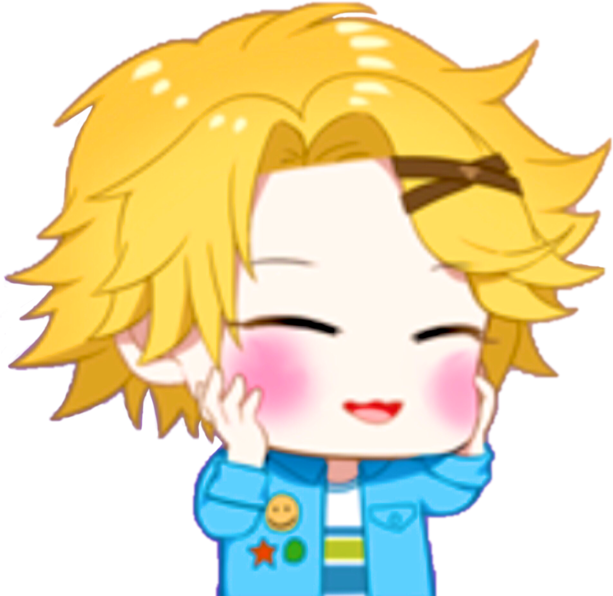 Blush Yoosung - Mystic Messenger Yoosung Gif (1280x1280)