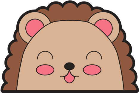 Cute Armadillo Face Cartoon - Cartoon (550x550)