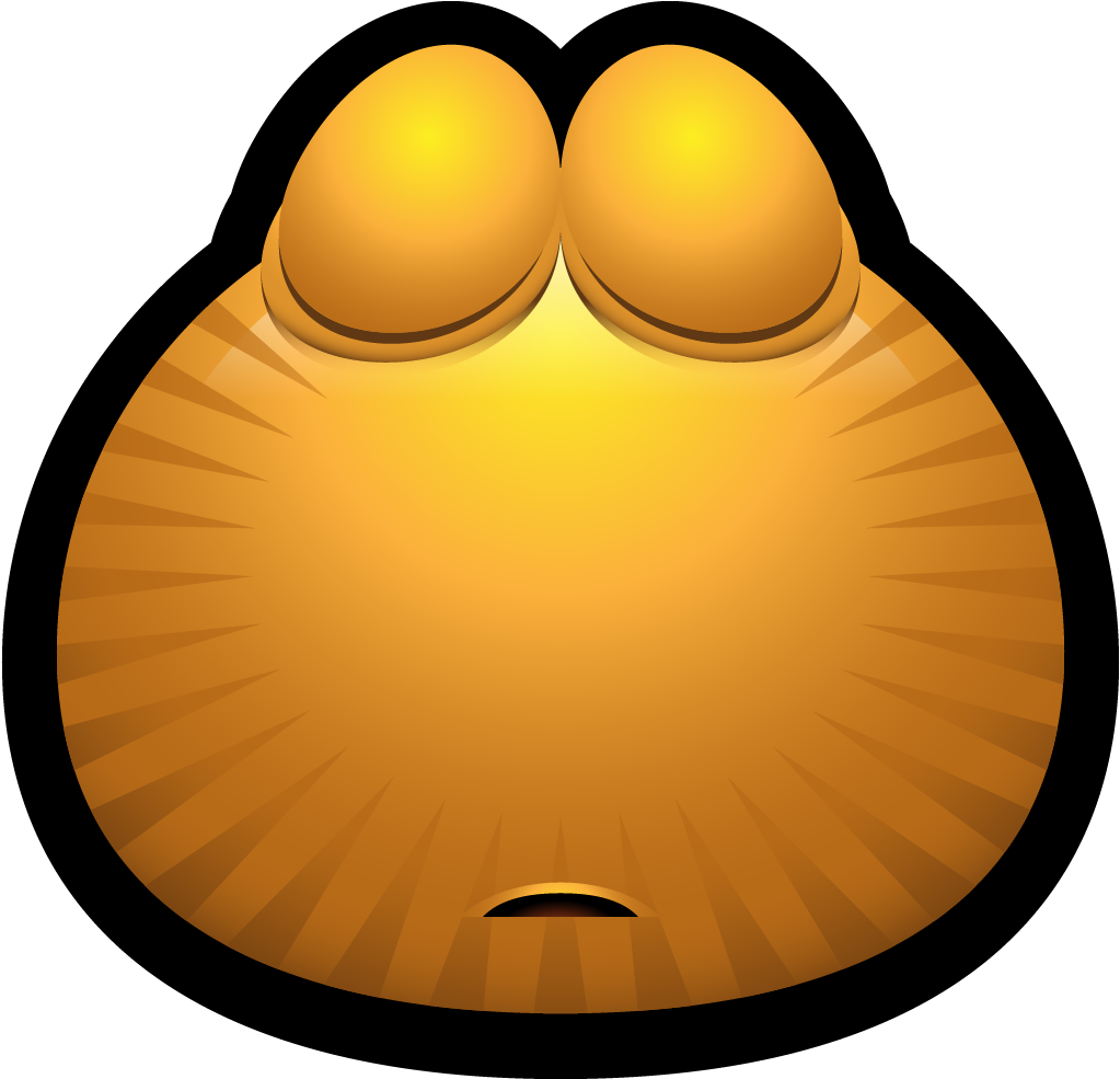 Avatar, Brown, Emoticon, Monster, Monsters, Sleeping, - Poker Face Emoticon (1024x1024)