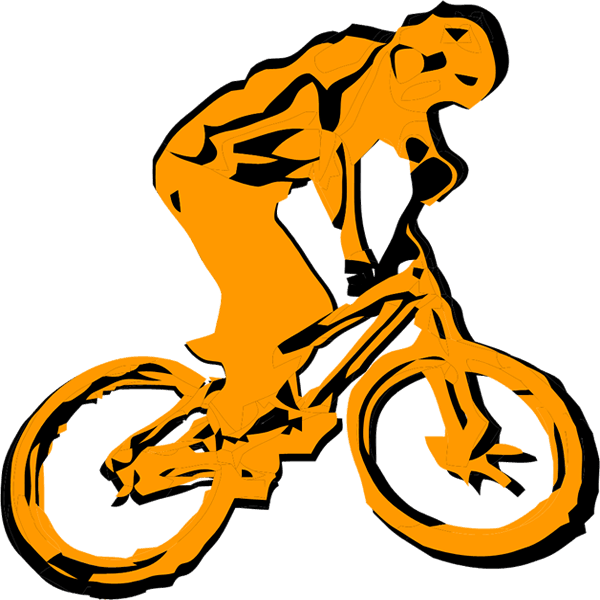 Mountain Bike Vector (600x600)