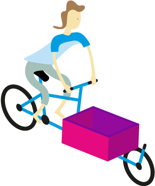 Cargo Bike Parade - Freight Bicycle (500x400)