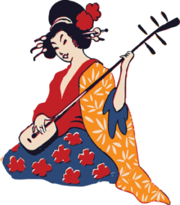 Aprendiendo Danza Oriental - Geisha Png (360x411)