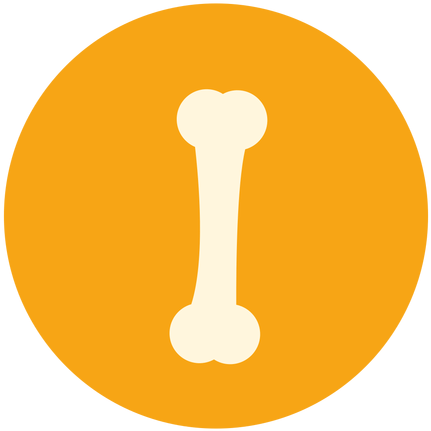 Los Huesos También Se Ven Afectados Durante Nuestras - Warning Icon Orange Png (512x512)