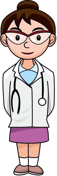 Médico, Hospital, Doentes E Etc - Clipart Medico (200x617)