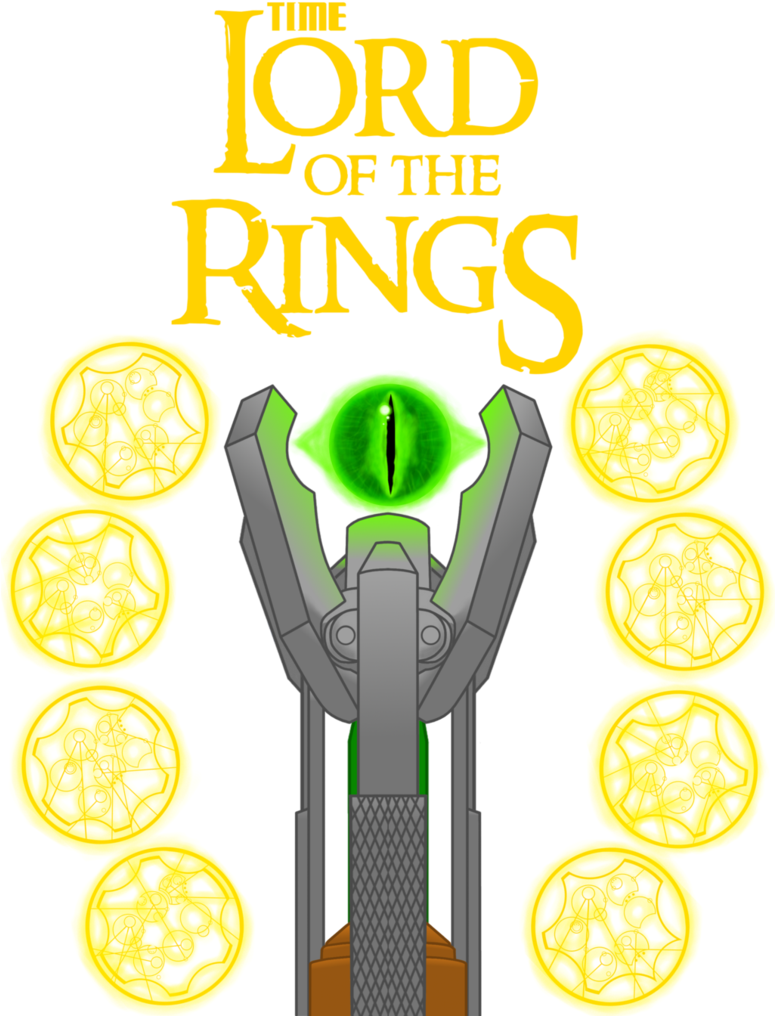Time Lord Of The Rings By Vinyl-brony95 - Lord Of The Rings (774x1032)