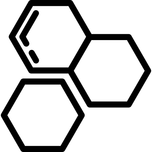 Honeycomb Clipart Transparent - Honey Comb Vector Png (512x512)