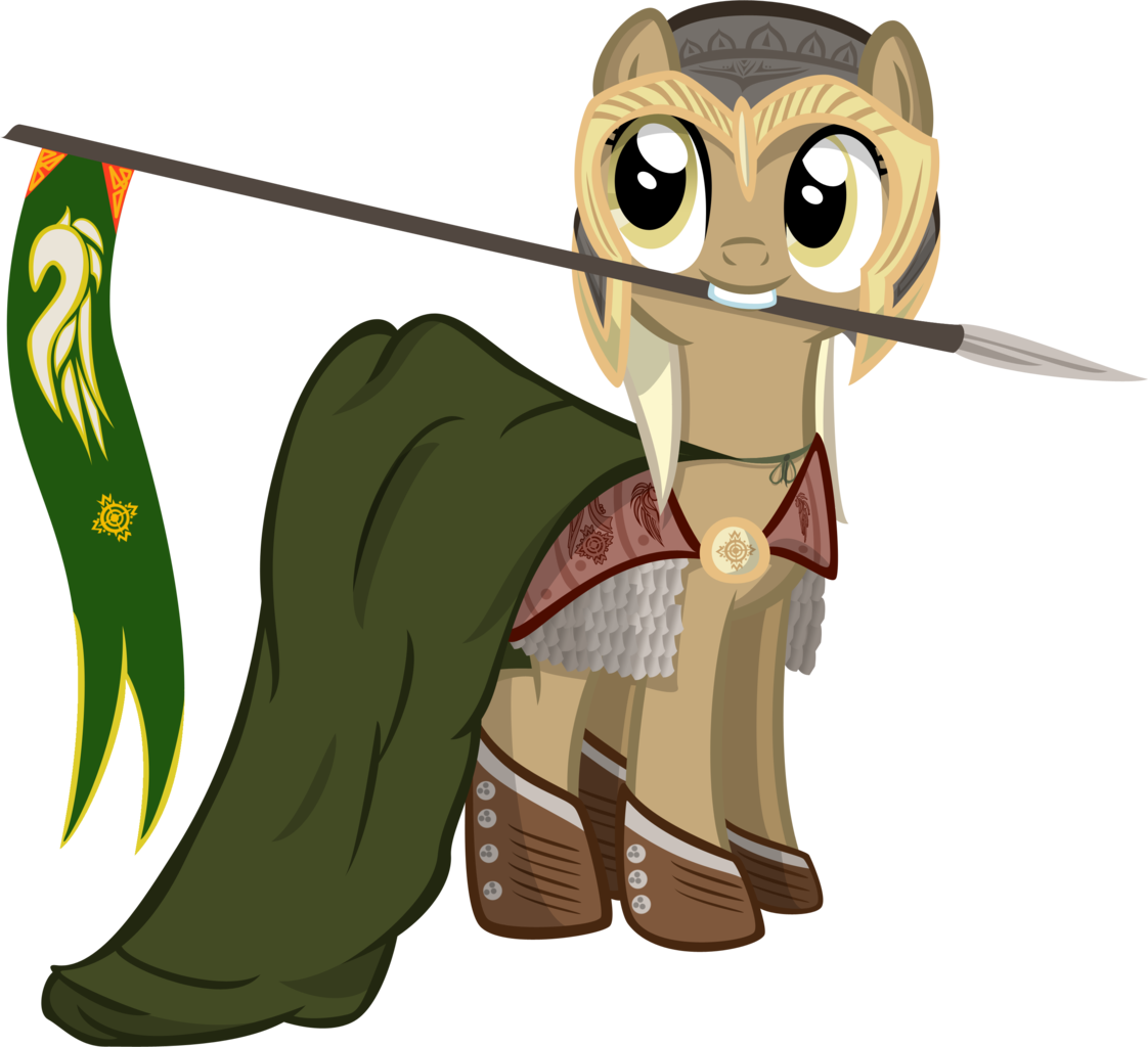 Sintakhra, Banner, Cape, Clothes, Crossover, Flag, - Lord Of The Ring Cartoon Crossover (1122x1024)