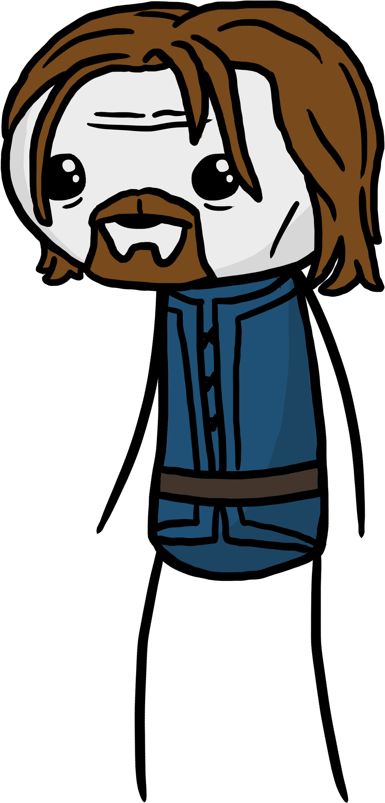 Boromir From 'lord Of The Rings' - Cartoon (2500x4000)