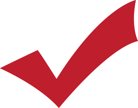 New Asewu Members Prepare For Next Year - Check Mark Dark Red (475x371)