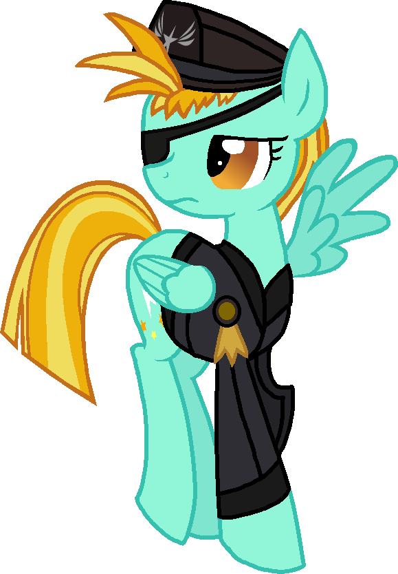 President Lightning Dust By Starryoak - Fallout Equestria Lightning Dust (579x834)