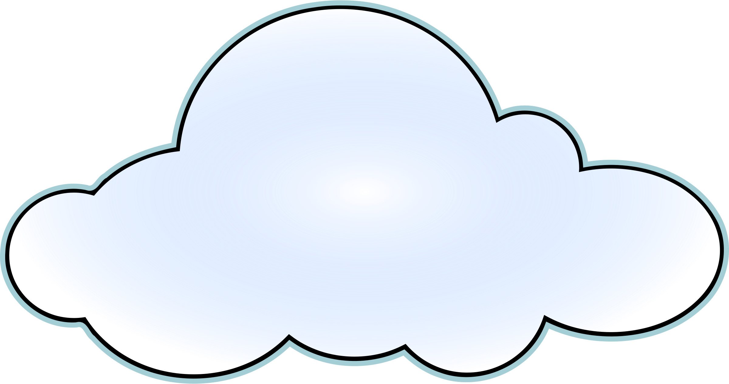 Cloud Clip Art - Cloud Clip Art (2400x1266)