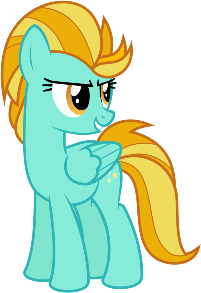 Hankofficer, Lightning Dust, Pegasus, Pony, Safe, - Lightning Dust Vector (751x1065)