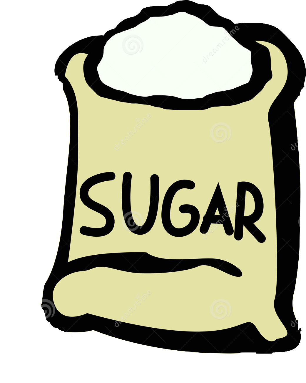 Azucar Clipart Sugar Cartoon - Sugar Clipart (1287x1300)