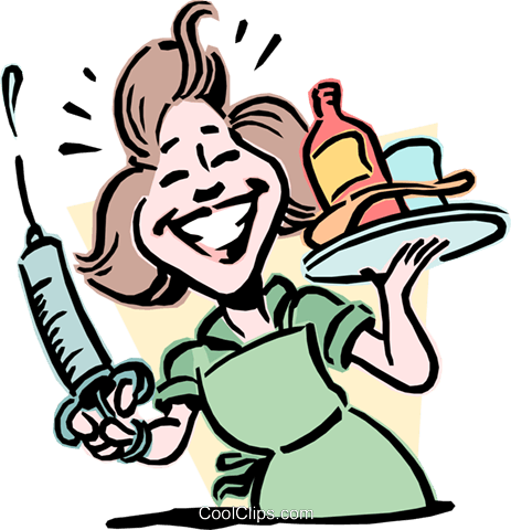 Health And Medicine Royalty Free Vector Clip Art Illustration - Runs In The Family (463x480)