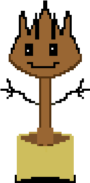 Mockingbird - Groot - Cartoon (400x400)