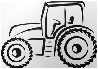 Tractor Vector (400x400)