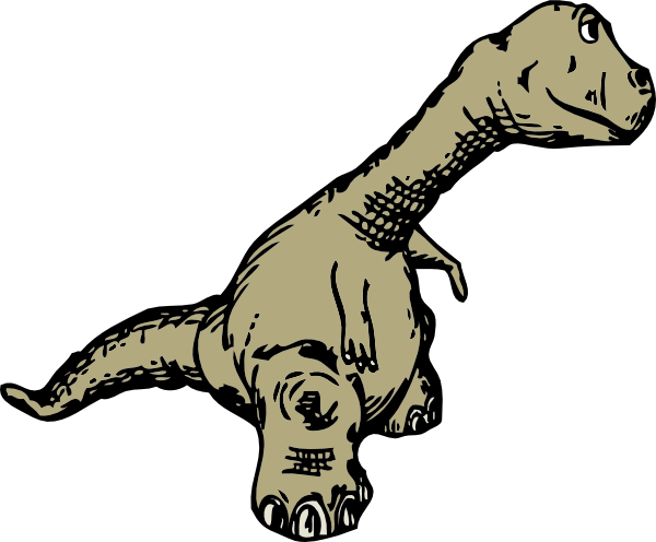 Side View Dinosaur Png, Svg Clip Art For Web Download - Side View Dinosaur (600x496)