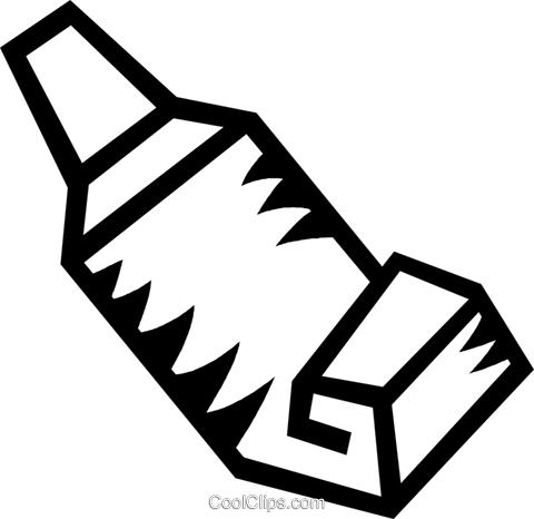 Toothpaste Tubes Royalty Free Vector Clip Art Illustration - Toothpaste Tubes Royalty Free Vector Clip Art Illustration (480x466)