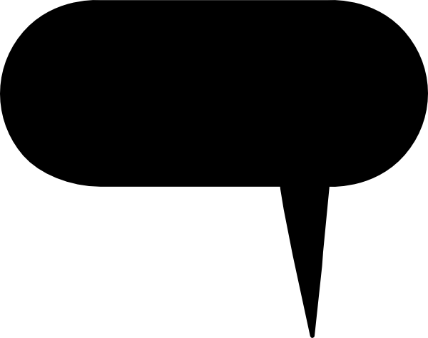 Free Vector Cartoon Balloon Clip Art - Message Balloon (600x474)