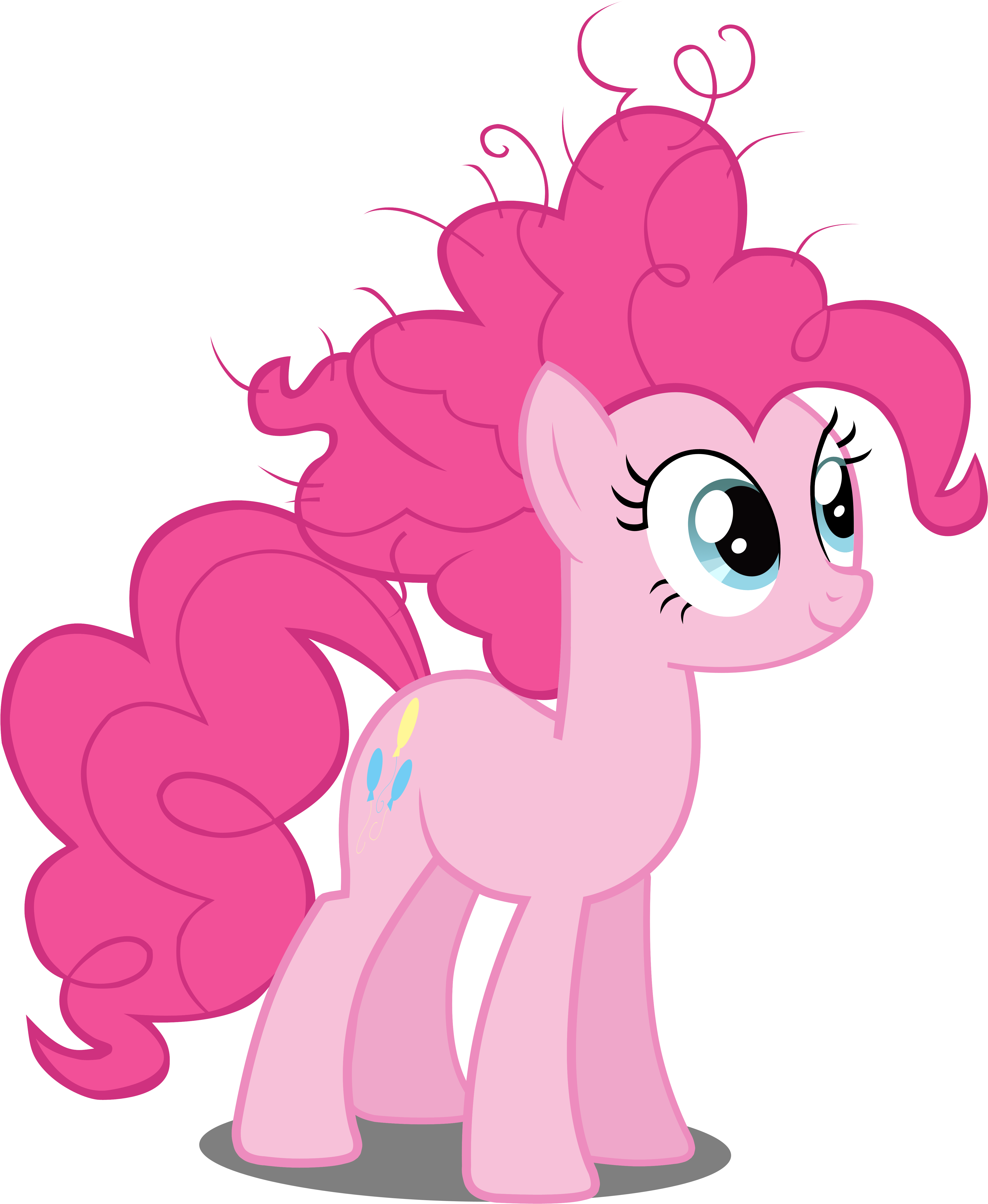Pinkie's Bad Hair Day By Snx11 - Pinkie Pie Crazy Hair (6000x6000)