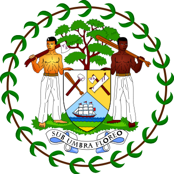 The Bbc And Smithsonian - Coat Of Arms Belize (357x357)