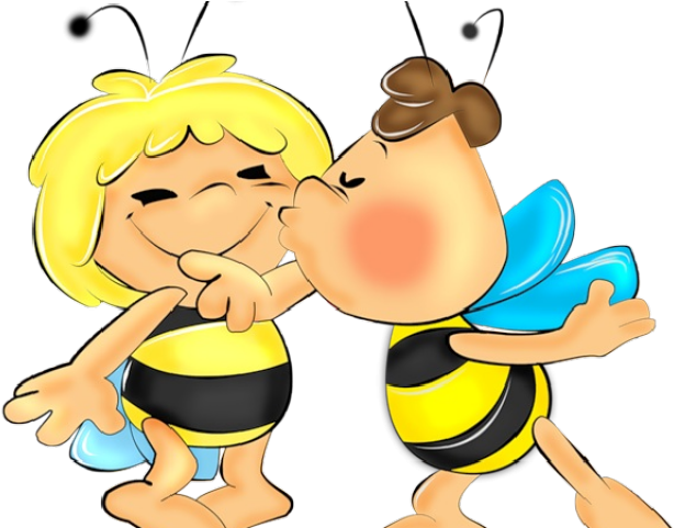Mayan Clipart Animated - Bee Cartoon (640x480)