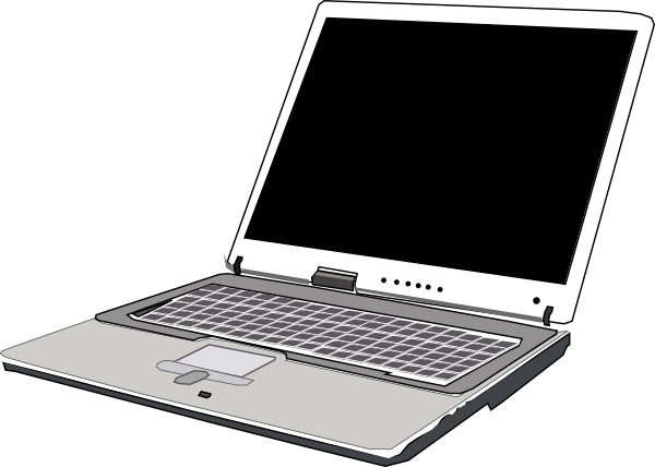 Free Clip Art Computer (600x428)