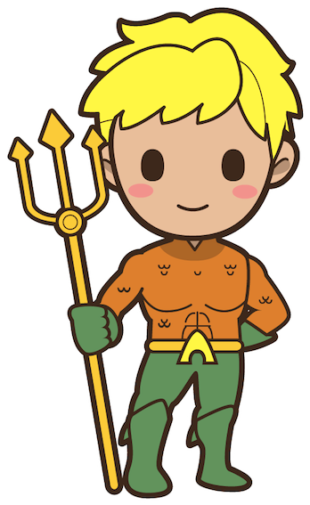 Aquaman Clipart - Aquaman Clipart (419x640)