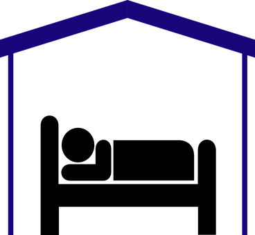 Room Hotel Motel Bed Bedroom Accommodation - Apartment Clipart (368x340)