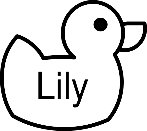 Lilyduck Clip Art At Clker - Jack The Duck (600x533)