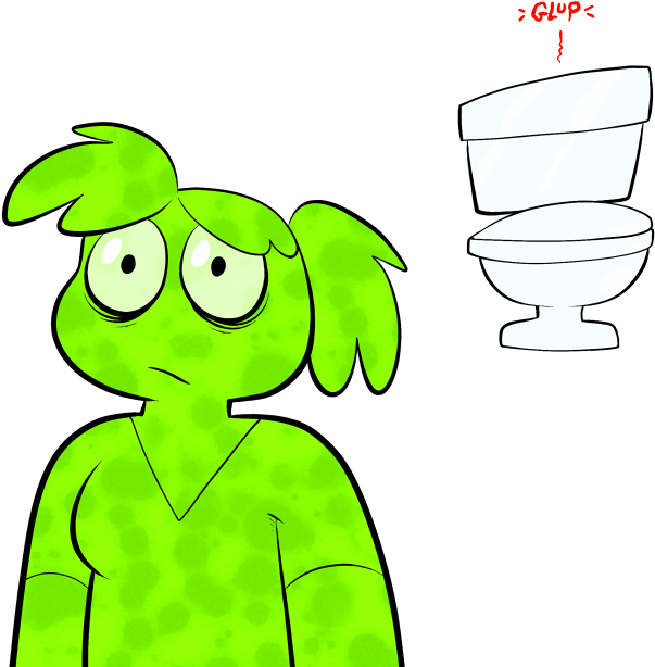 None Of It Eats Your Flesh Off - Cartoon (700x700)