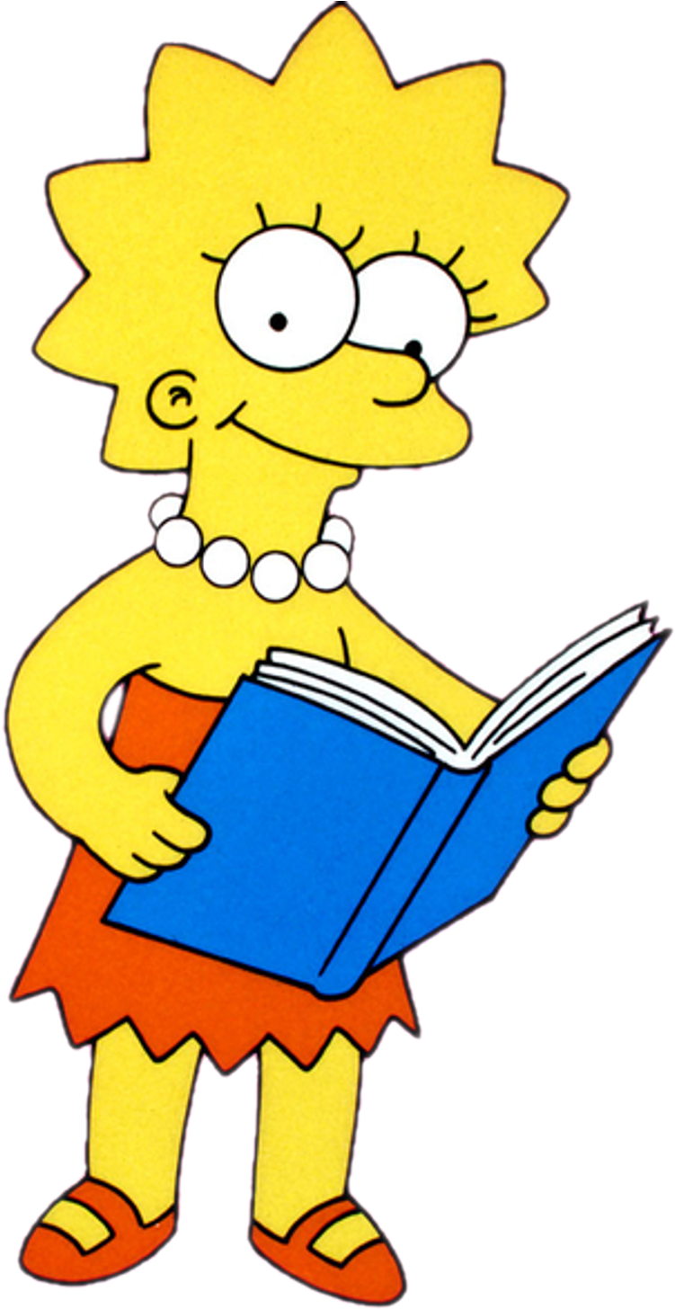 File History - Lisa Simpson Png (820x1464)