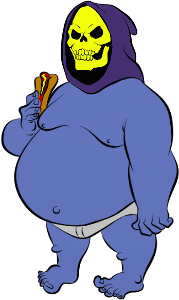 Fat Skeletor By Mrgrieves21 - Fat Skeletor (441x632)
