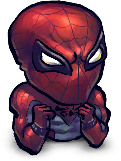 Drawn Spider-man Baby - Dream League Soccer Logo Spiderman (512x512)