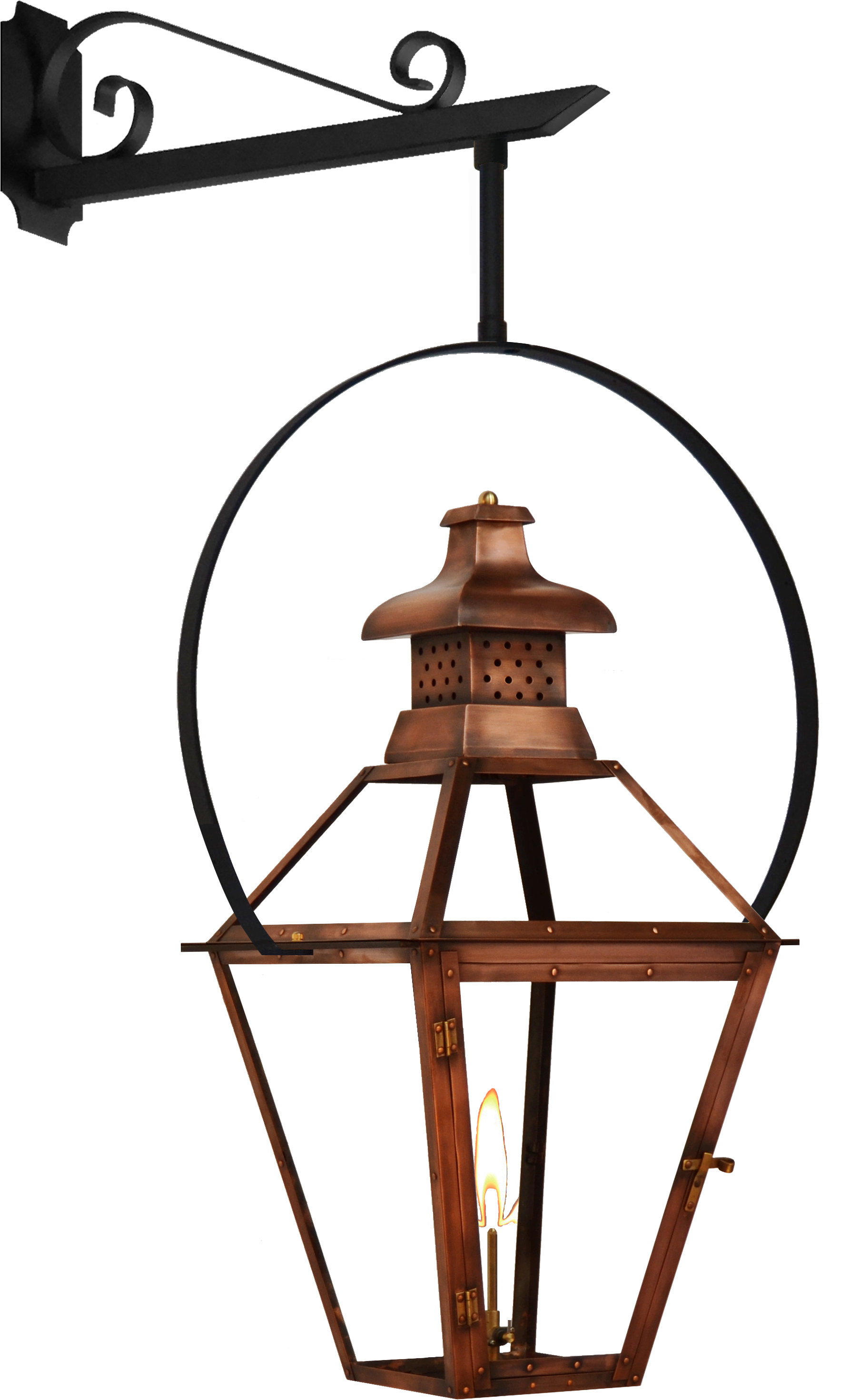 The Coppersmith Pebble Hill Gas And Electric Lantern - Shelf (1839x3053)