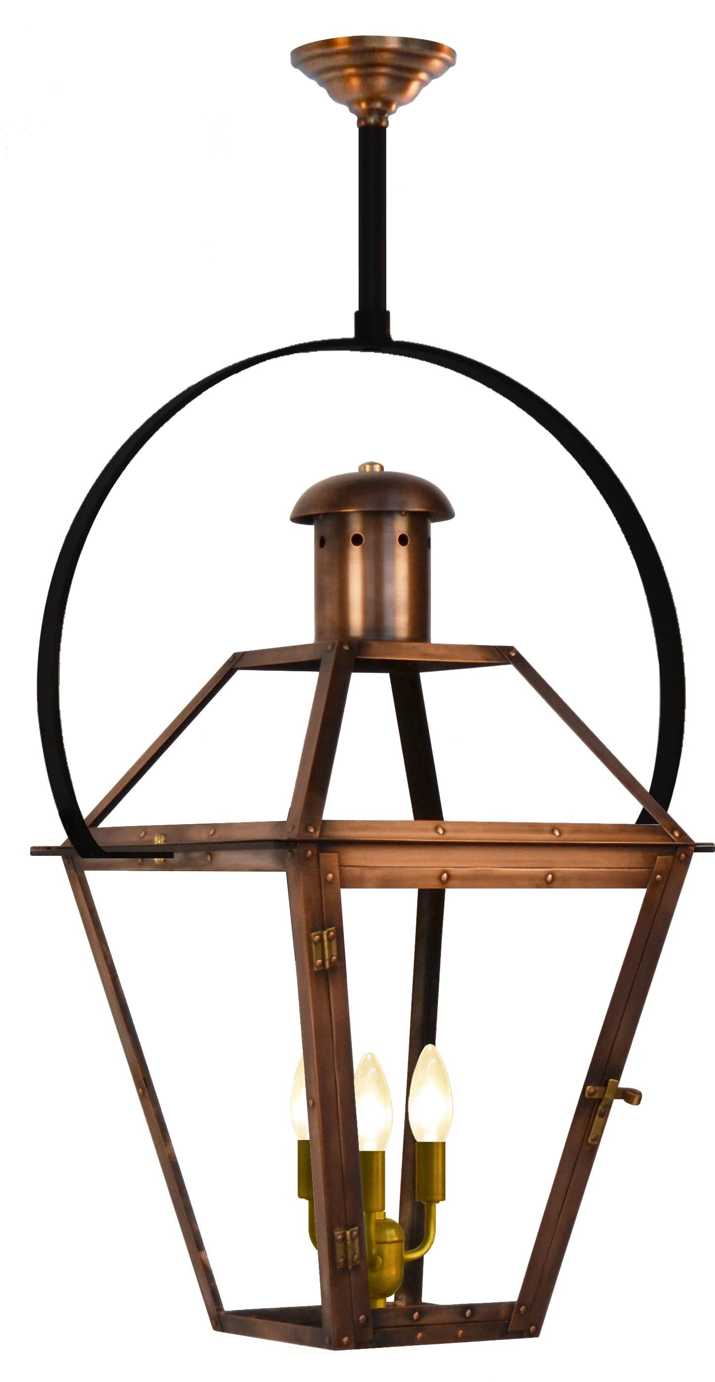 The Coppersmith Georgetown Gas And Electric Lantern - The Coppersmith Georgetown Gas And Electric Lantern (1491x2796)