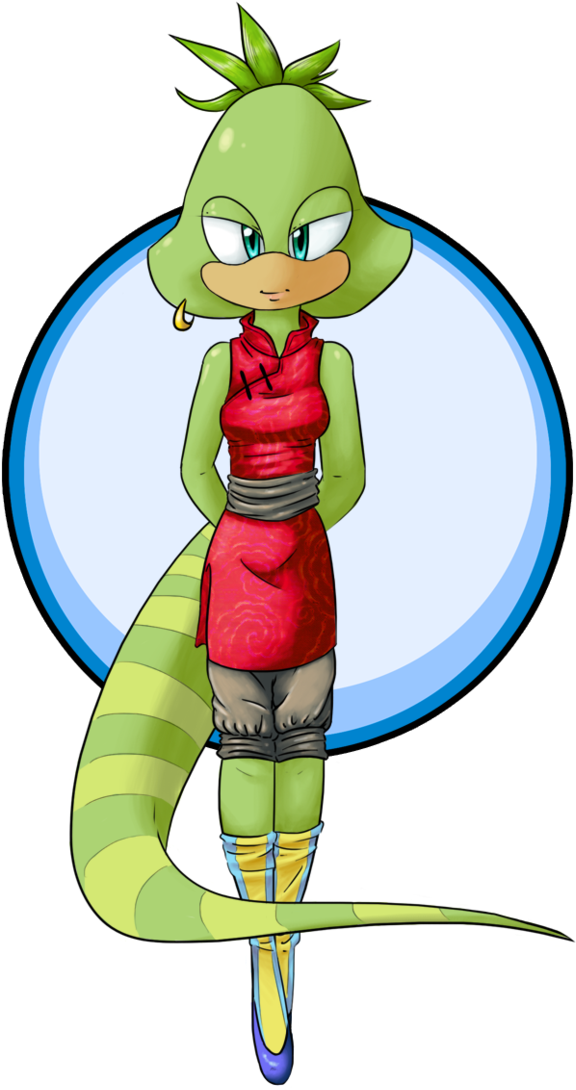 Jennie The Iguana By Simonsoys - Cartoon (678x1179)