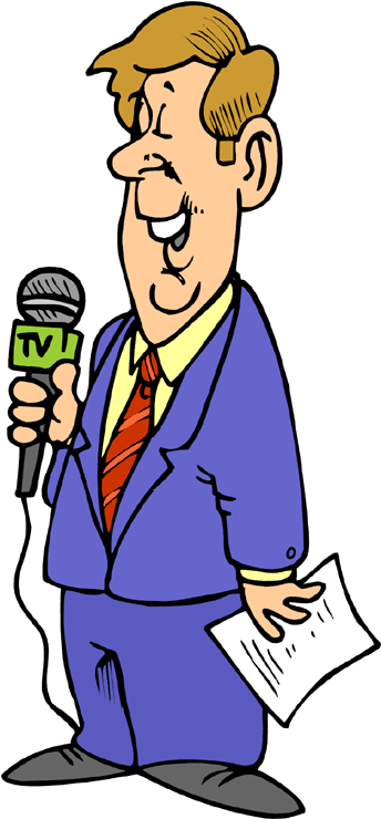Easy Template For Organizing Your Speech - Cartoon (343x750)